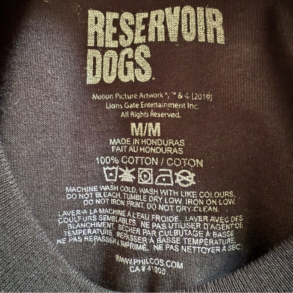NEW Reservoir Dogs Men’s Black Graphic T Shirt Sizes S, M, L, XL, XXL - Picture 6 of 10